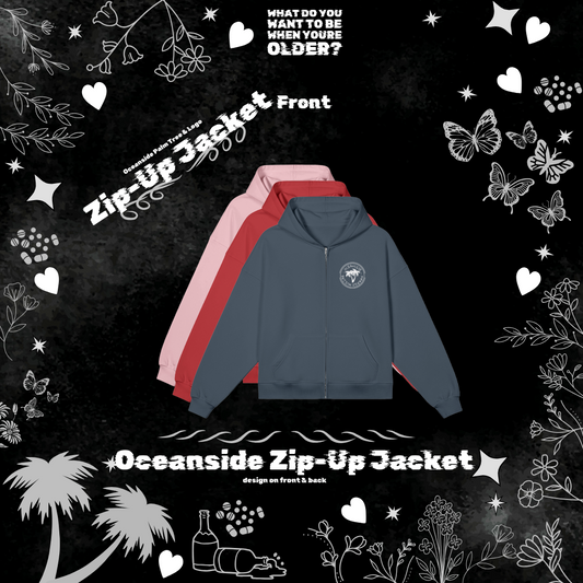 Oceanside - Zip Up Hoodie