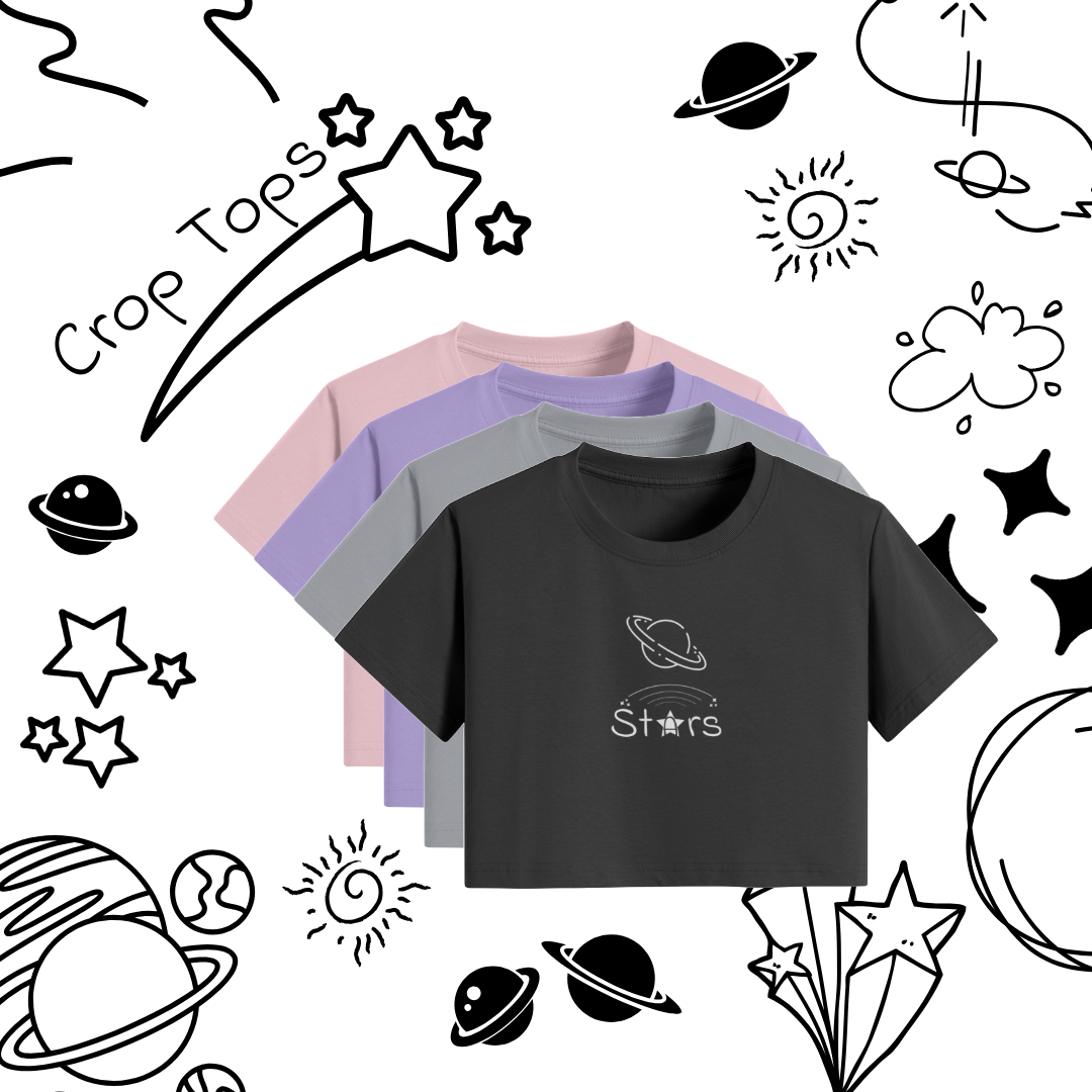 Stars Crop Top