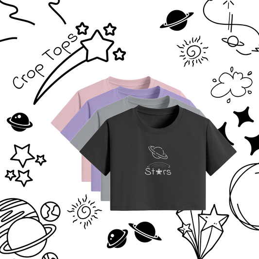 Stars Crop Top