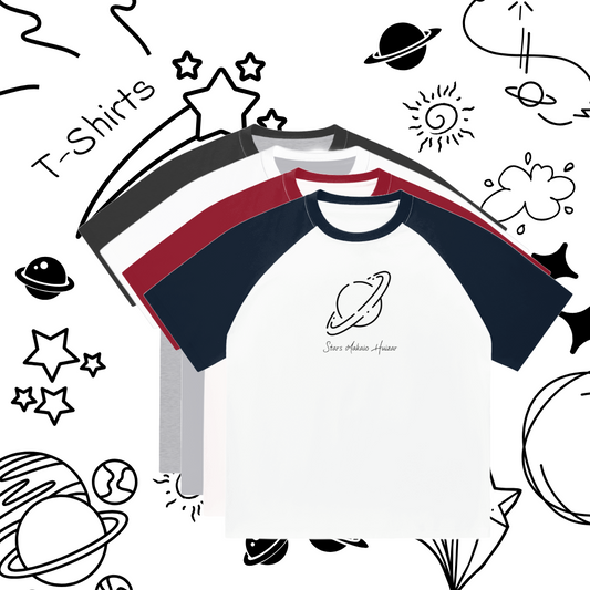 Stars Raglan Sleeve T-shirt