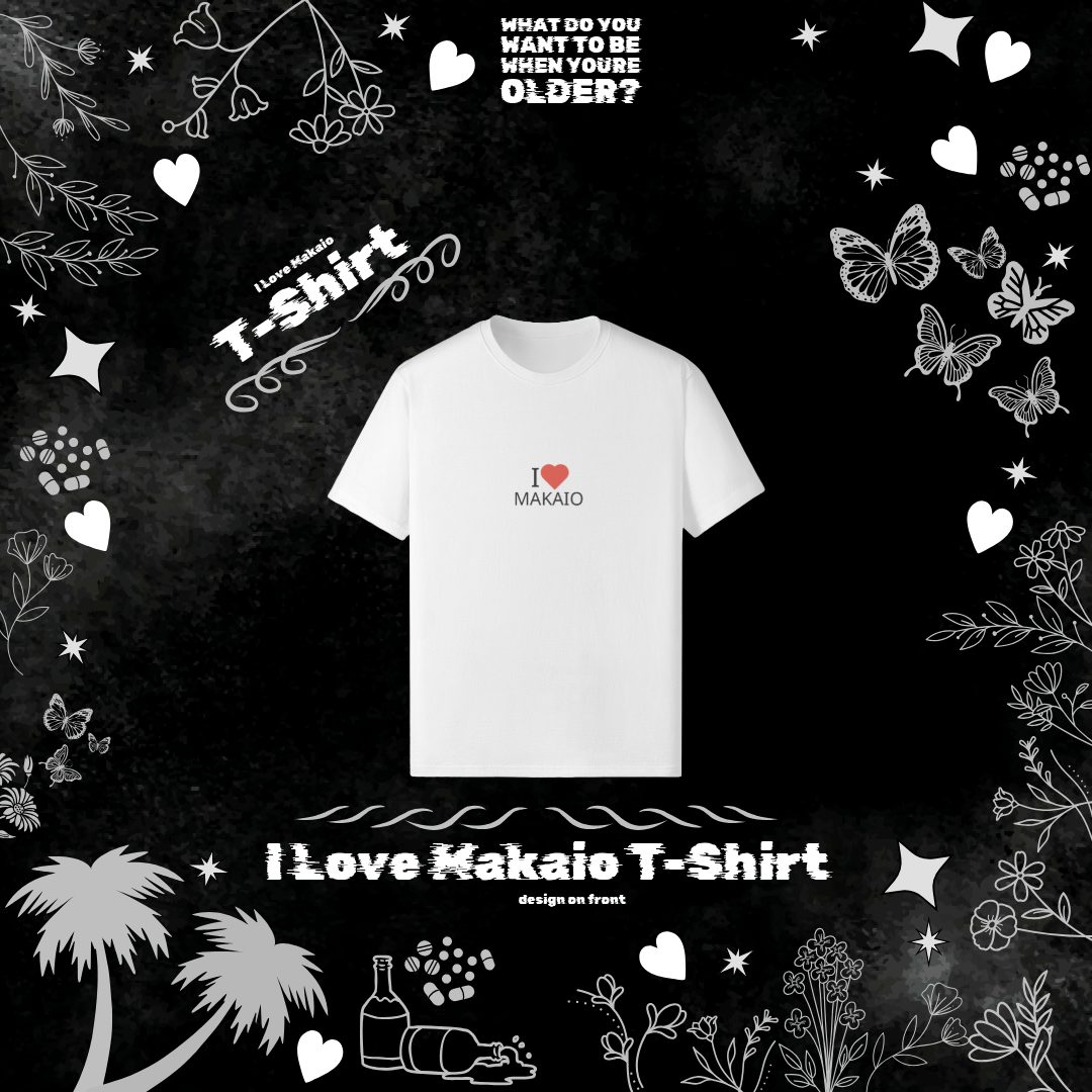 “I Love Makaio” Unisex Lightweight T-Shirt