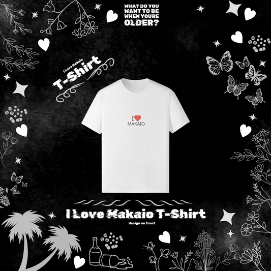 “I Love Makaio” Unisex Lightweight T-Shirt