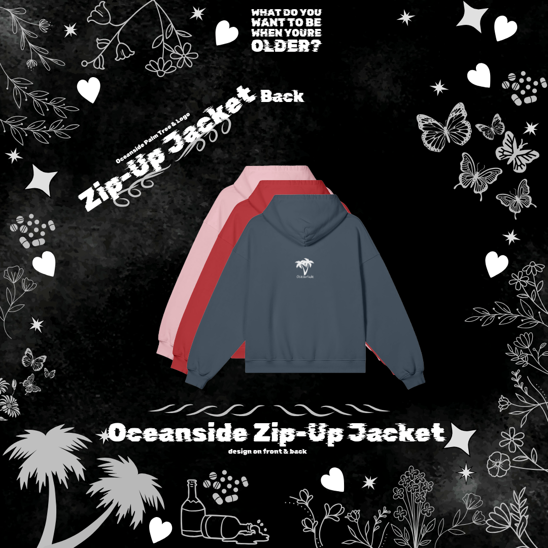 Oceanside - Zip Up Hoodie